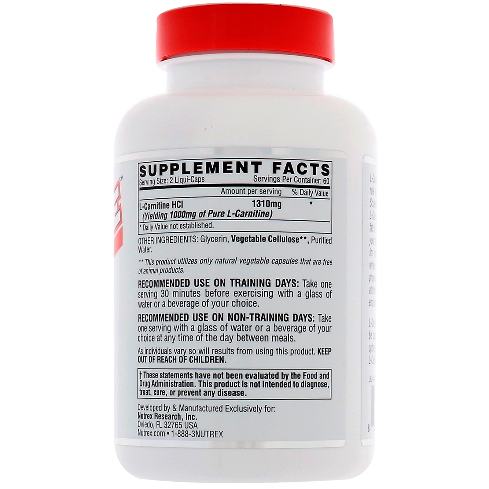 Comprar Nutrex Research, LIPO-6 CARNITINE, 120 Liquid Capsules - Imagem 2