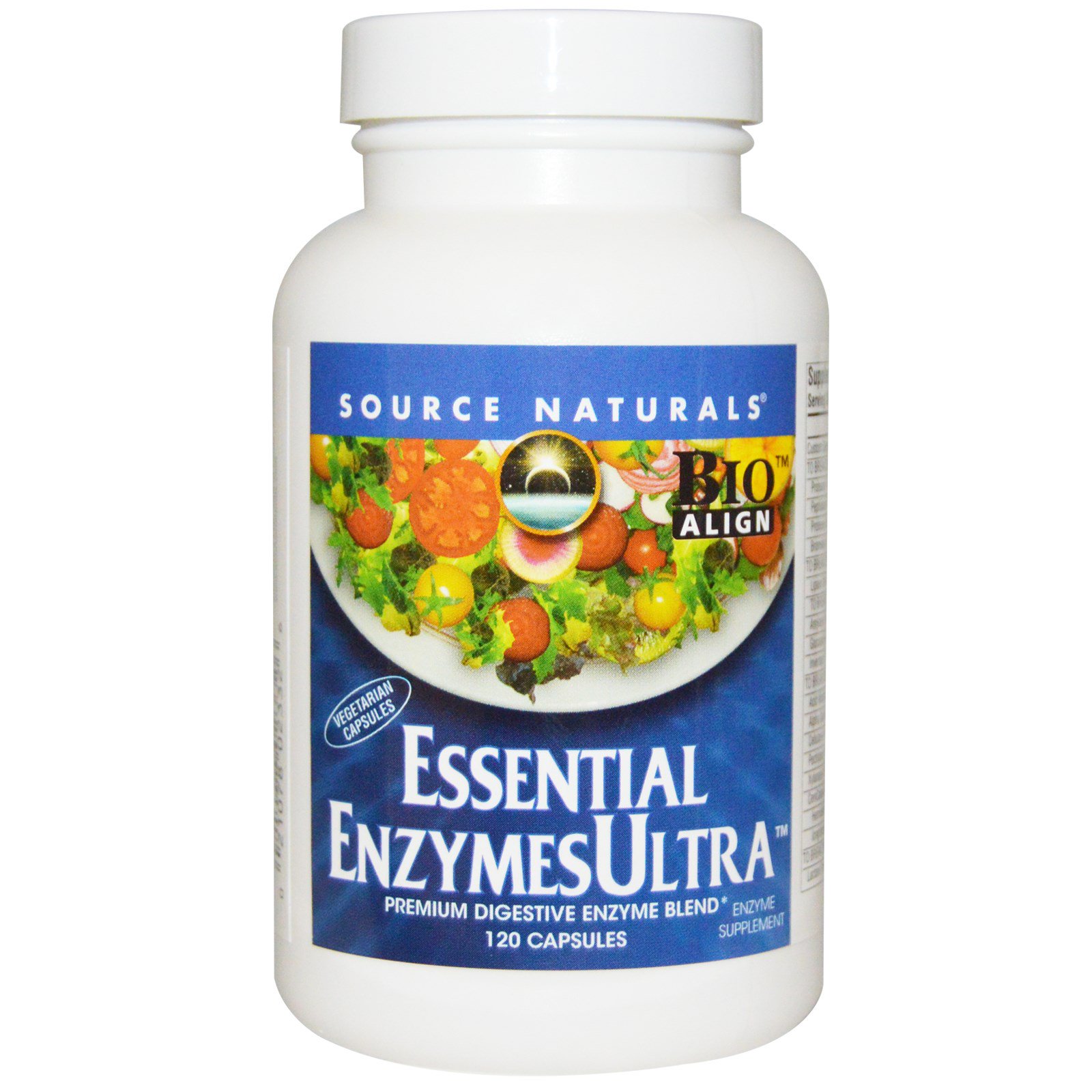 Comprar Source Naturals, Essential Enzymes Ultra, 120 Cápsulas
