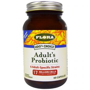 Comprar Flora, Udo's Choice, Adult's Probiotic, 17 Billion Cells, 60 Capsules