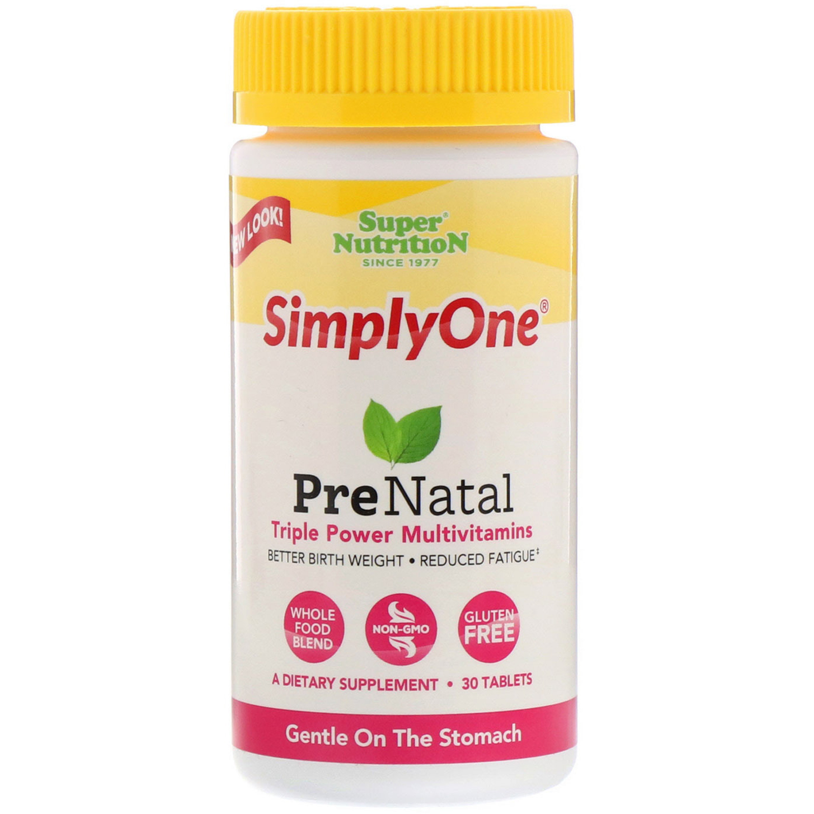 Comprar Super Nutrition, SimplyOne, PreNatal, Triple Power Multivitamins, 30 Tablets