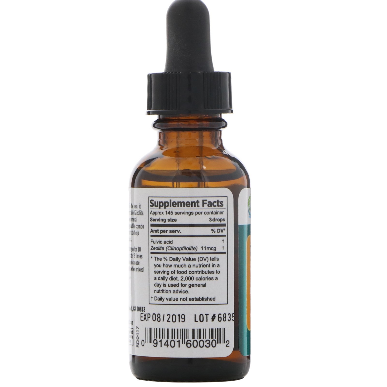 Comprar Pure Planet, Fulvic Zeolite, 30 ml (1 fl oz) - Imagem 3