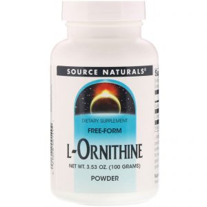 Comprar Source Naturals, L-Ornitina em pó, 3,53 oz (100 g)