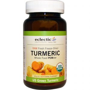 Comprar Eclectic Institute, Turmeric, Whole Food POWder, 2.1 oz (60 g)