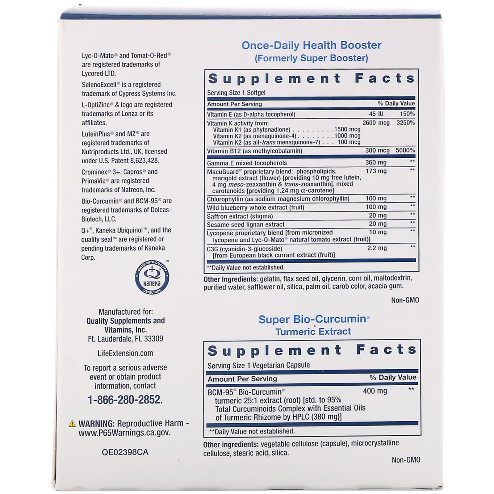 Comprar Life Extension, Pacotes de Nutrientes Completos Avançados, 30 Unidades - Imagem 3