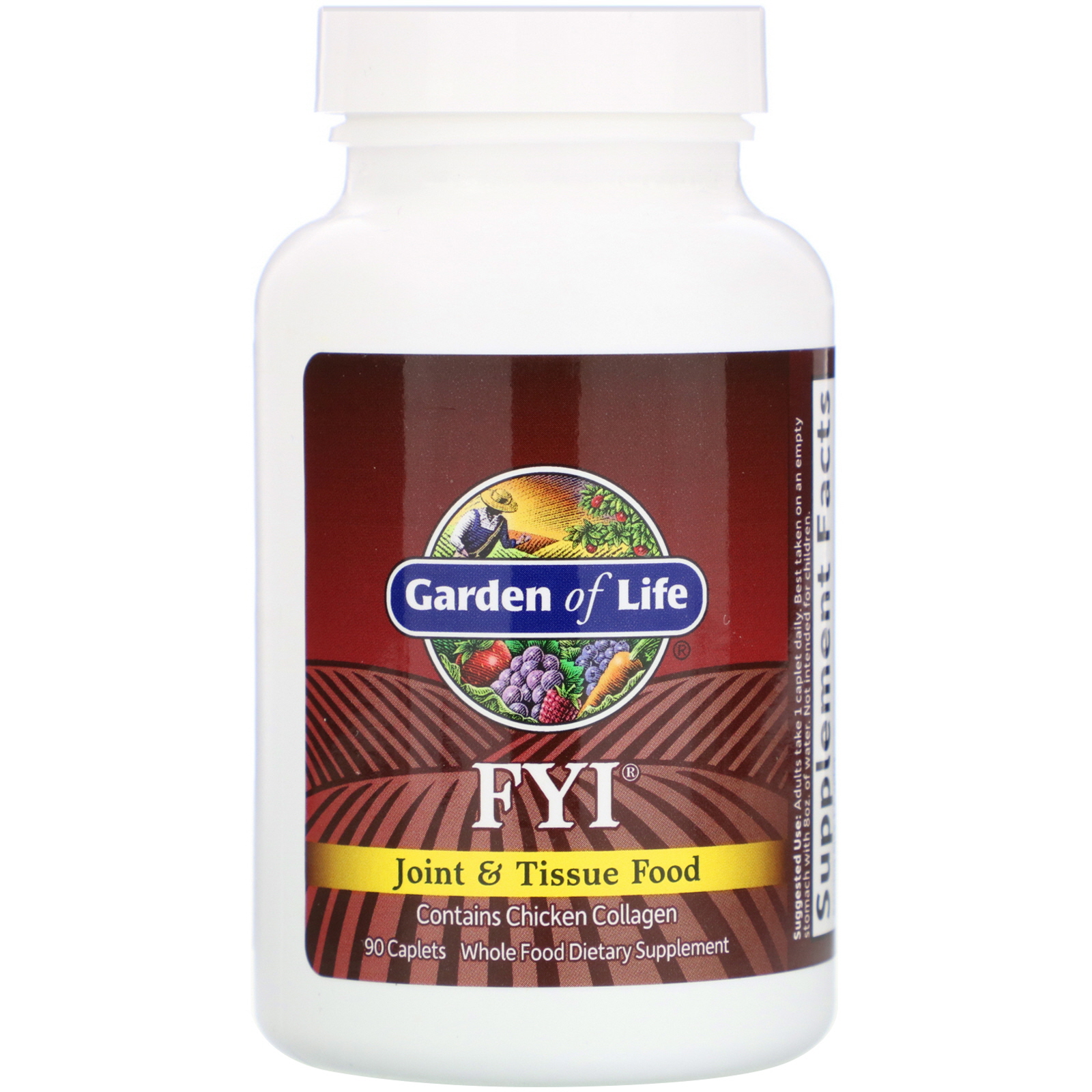 Comprar Garden of Life, FYI, Joint & Tissue Food, 90 Caplets