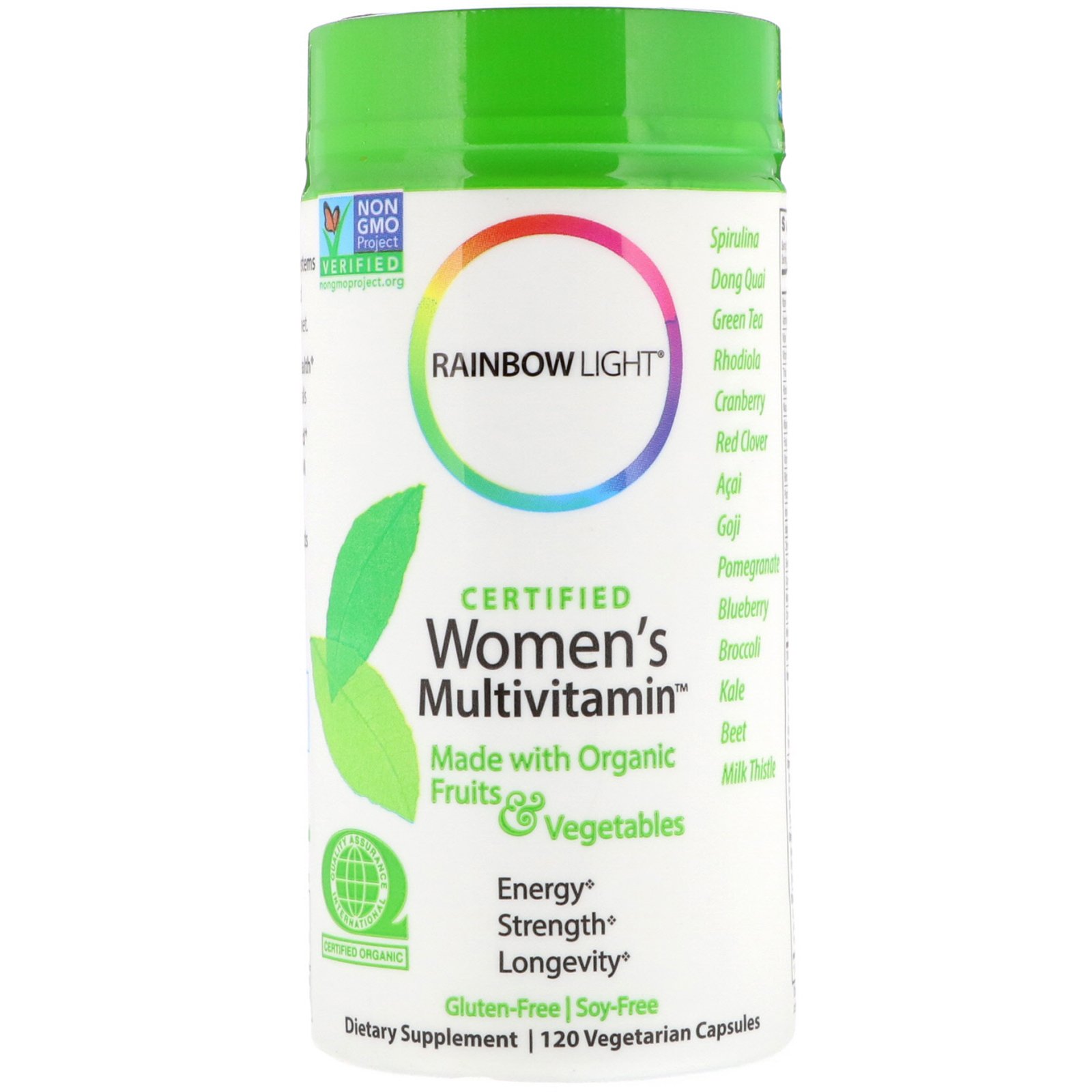 Comprar Rainbow Light, Multivitamínico Certificado para Mulheres, 120 Cápsulas Vegetarianas