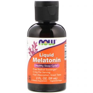 Comprar Now Foods, Melatonina Líquida, 59 ml (2 fl oz)
