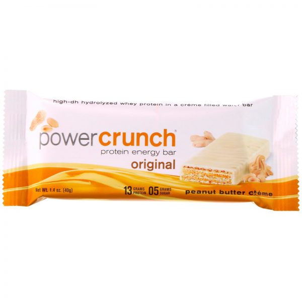 Comprar BNRG, Barra Energética de Proteína Power Crunch, Original, Manteiga de Amendoim e Creme, 12 Barras, 1,4 oz (40 g) Cada - Imagem 4