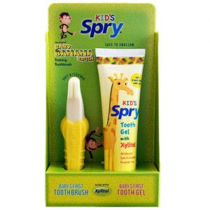 Comprar Kids Spry, Kit Escovação Dental Infantil - 1 Escova + 1 Creme Dental