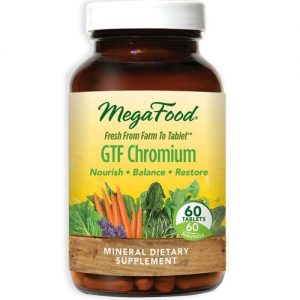 Comprar MegaFood GTF Chromium 60 Tabletes