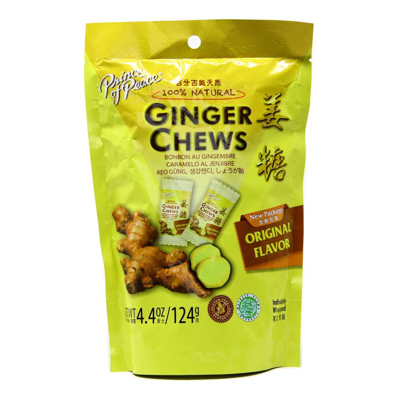 Comprar Prince of Peace, Balas de Gengibre Mastigáveis - 125 g