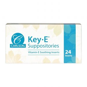 Comprar Carlson Labs, KeyE Supositórios de Vitamina E - 24 unidades
