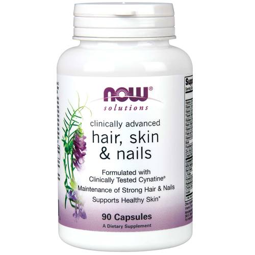 Comprar Now Foods, Cabelo, Pele e Unhas - 90 Cápsulas