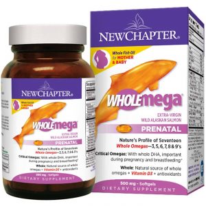 Comprar New Chapter Wholemega pré-natal 90 Cápsulas
