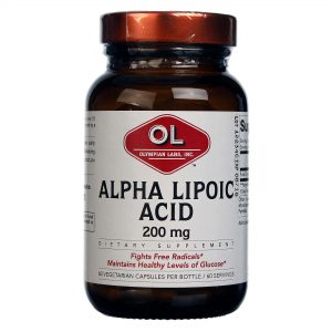 Comprar Olympian Labs Ácido alfa-lipóico 200 mg 60 Cápsulas Vegetarianas