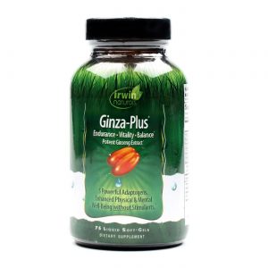 Comprar Irwin Naturals, Ginza-Plus® Extrato de Ginseng - 75 Cápsulas em Gel