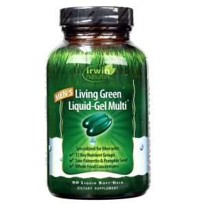 Comprar Irwin Naturals, Multivitamínico para Homens Green Living - 90 Cápsulas em Gel Líquido
