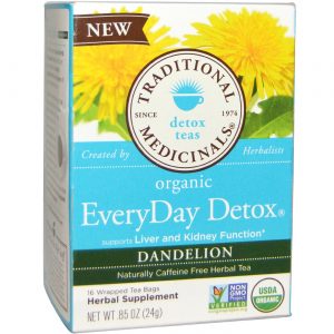 Comprar Traditional Medicinals, Detox Diário Dente-de-leão - 16 Saquinhos de Chá