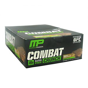 Comprar MusclePharm Combat Crunch Barras, Copo de manteiga de amendoim - 12 pack