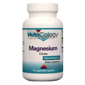 Comprar Nutricology Citrato de magnésio 90 Cápsulas