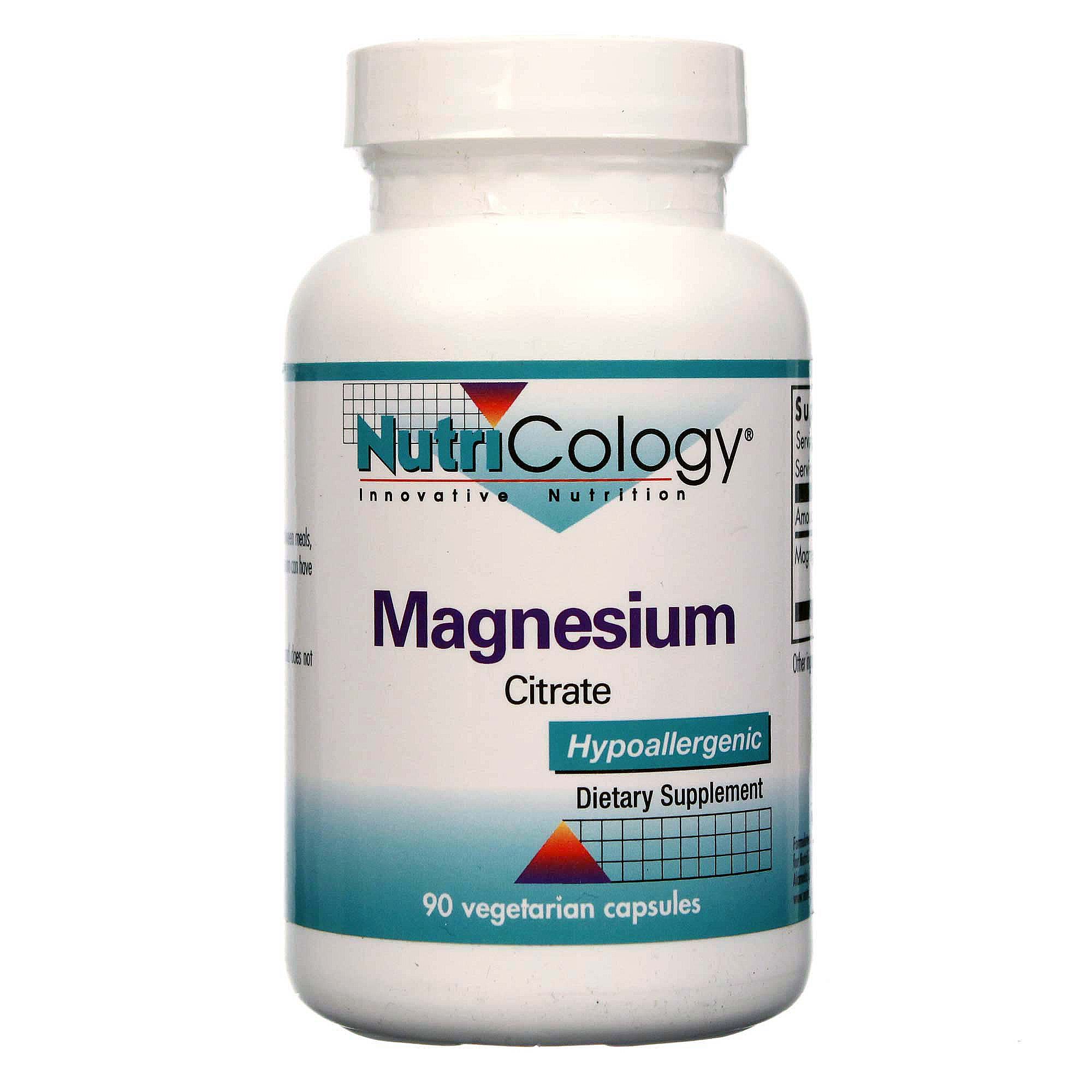 Comprar Nutricology Citrato de magnésio 90 Cápsulas