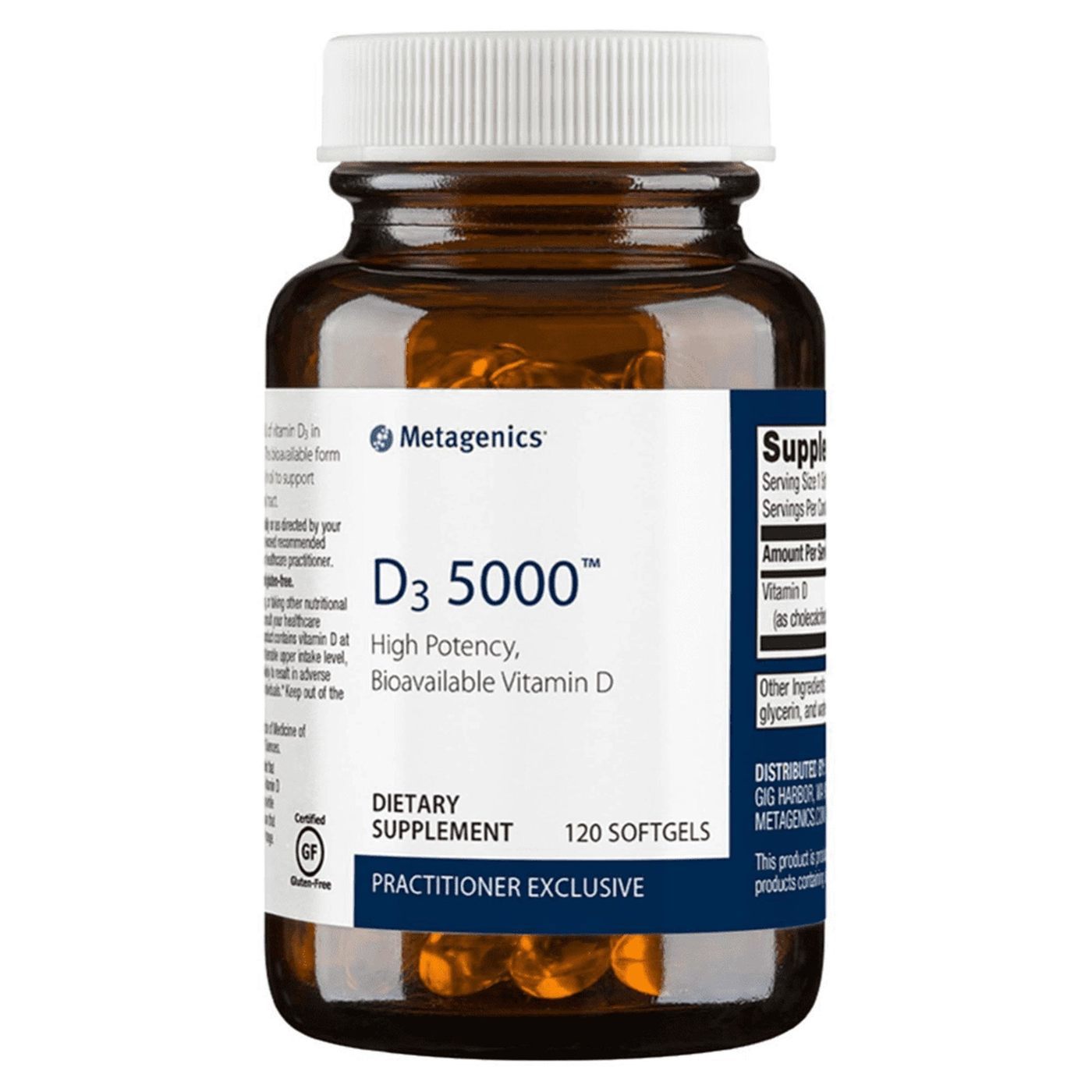 Comprar Metagenics D3 5000-120 cápsulas