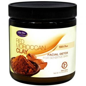 Comprar Life-Flo, Argila Marroquina Vermelha - 12,5 oz (354 g)