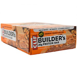 Comprar Clif Bar, Builder's Barra Proteica - Manteiga de amendoim crocante - 12 Barras
