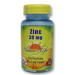 Comprar Nature's Life, Zinco 30 mg - 50 Cápsulas Vegetarianas