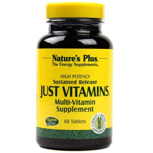 Comprar Nature's Plus, Just Vitamins® - Libertação Prolongada - 60 Comprimidos