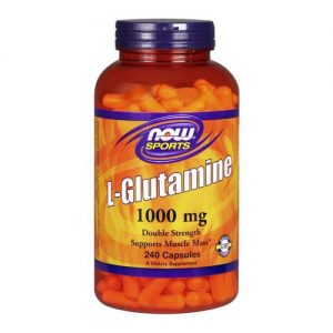 Comprar Now Foods, L-Glutamina 1000 mg - 240 Cápsulas
