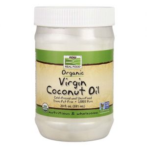Comprar Now Foods, Óleo de Coco Virgem Orgânico - 591 mL