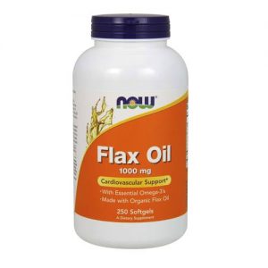 Comprar Now Foods, Óleo de Linhaça 1000 mg - 250 Cápsulas em Gel