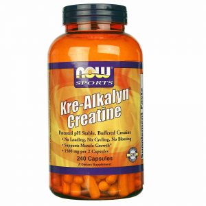 Comprar Now Foods, Kre-Alkalyn® Creatina - 240 Cápsulas