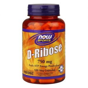 Comprar Now Foods , D-Ribosa 750 mg - 120 Cápsulas Vegetarianas