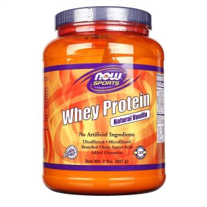 Comprar Now Foods, Whey Protein, Baunilha Natural - 907 g (2 lbs)
