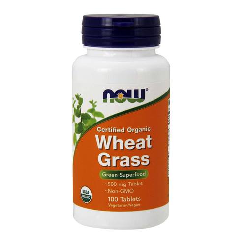 Comprar Now Foods, Grama do Trigo 500 mg - 100 Comprimidos