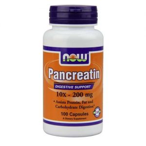 Comprar Pancreatina 10x - 200 mg 100 Cápsulas
