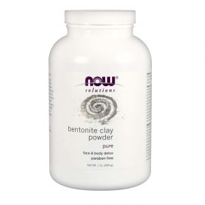Comprar Now Foods, Bentonite em pó - 454 g