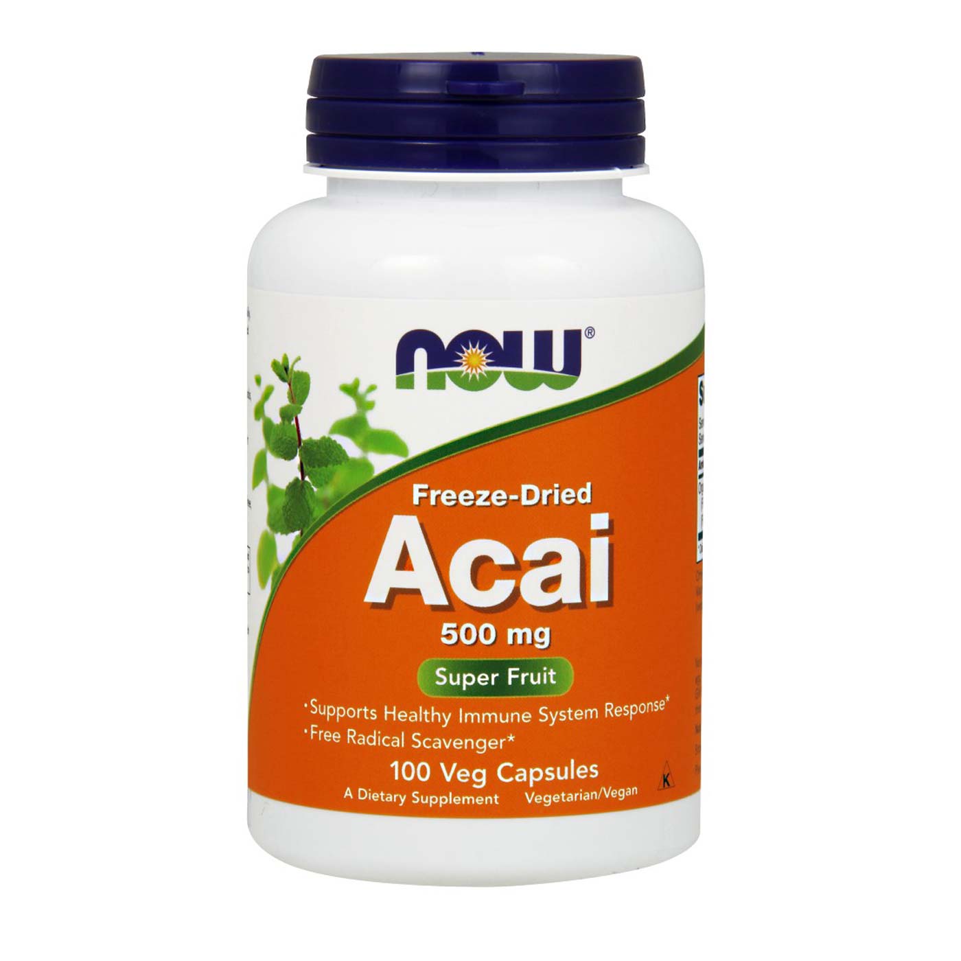 Comprar Now Foods, Açaí 500 mg - 100 Cápsulas Vegetarianas