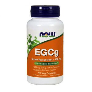 Comprar Now Foods, EGCg Extrato de Chá Verde 400 mg - 90 Cápsulas Vegetarianas
