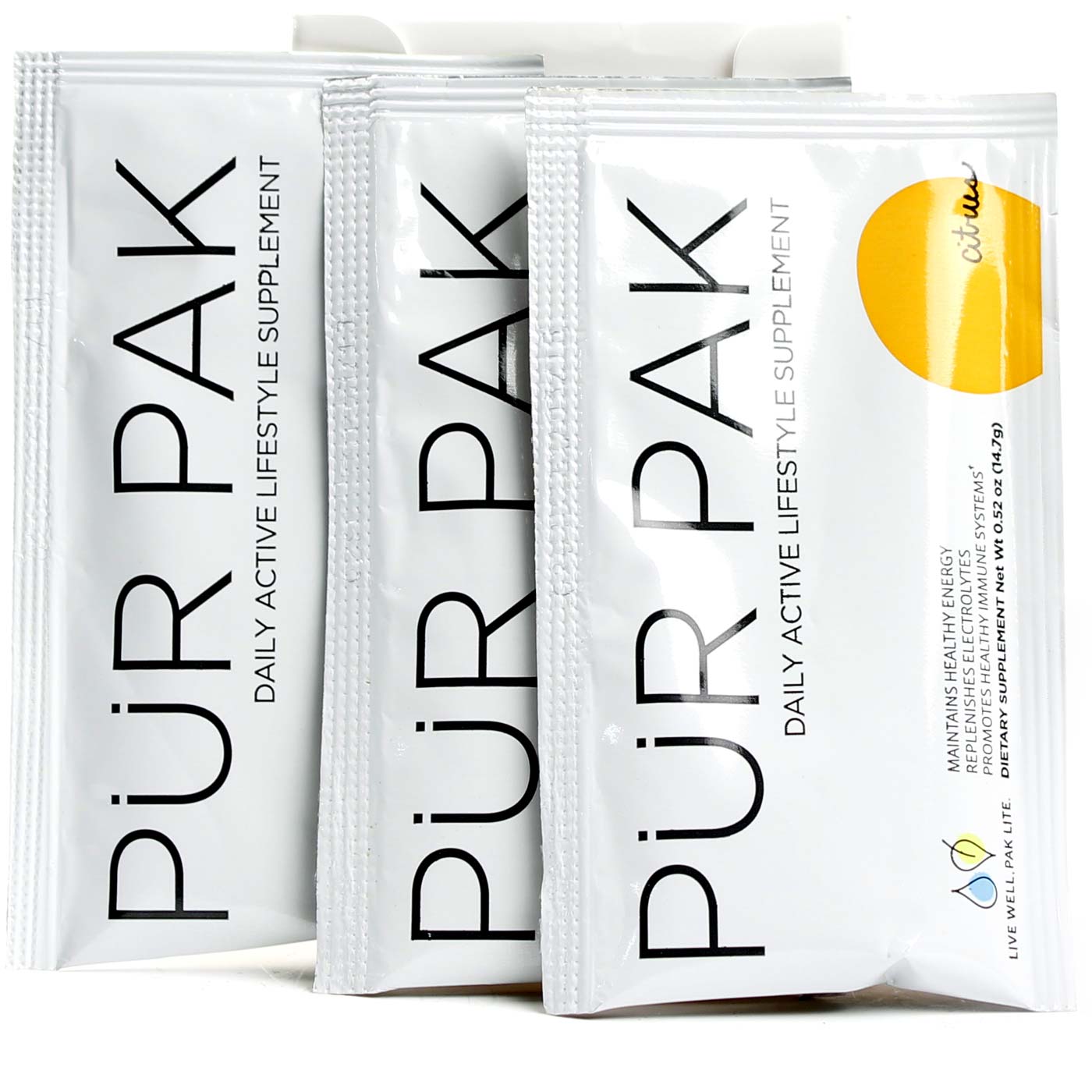 Comprar Pur Pak Active Lifestyle Supplement, Citrus - 28 packets