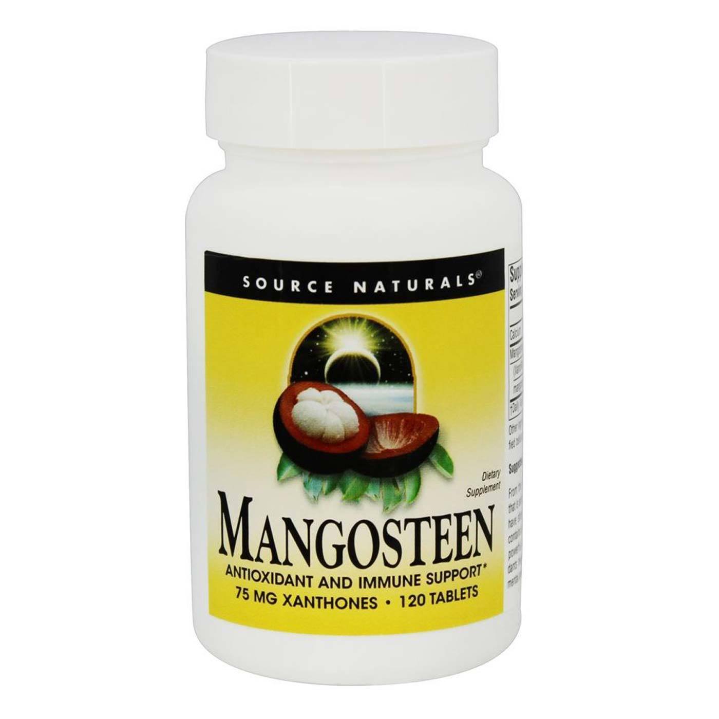 Comprar Source Naturals, Mangostão - 120 Tabletes