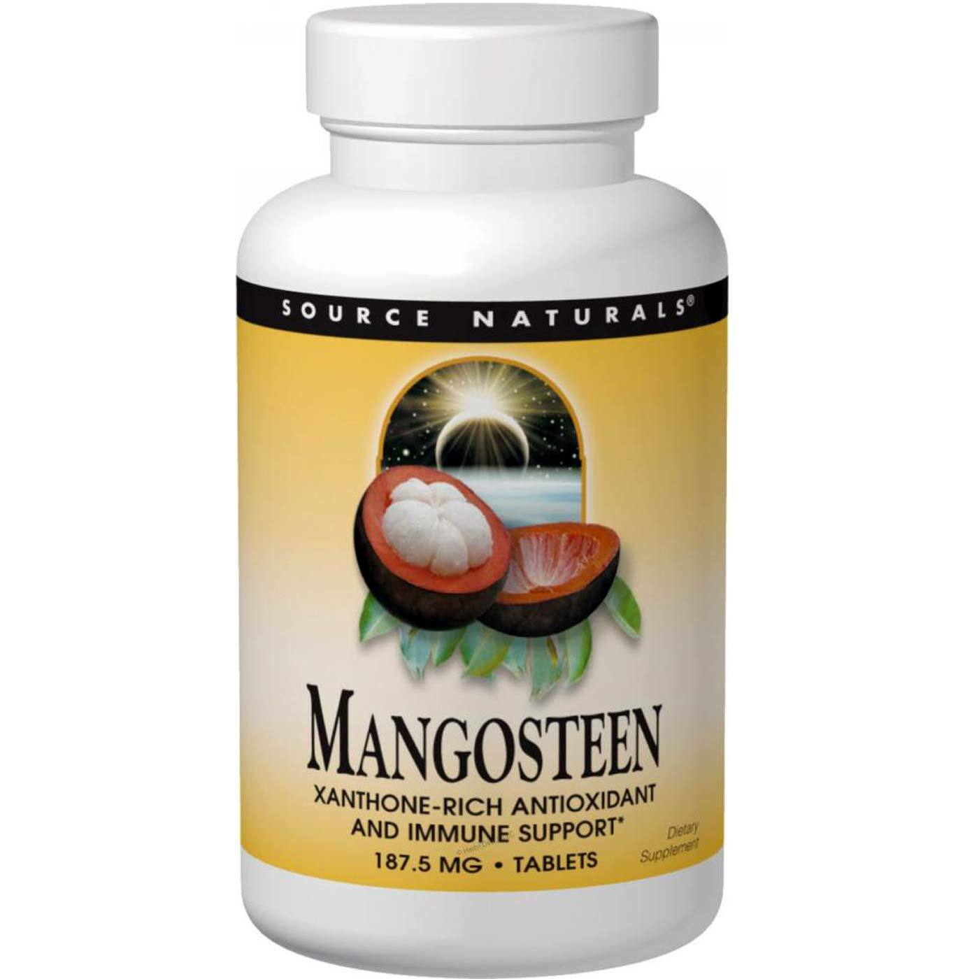 Comprar Source Naturals, Mangostão - 60 Comprimidos