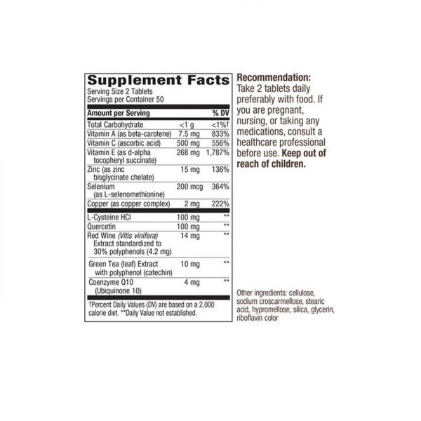 Comprar Nature's Way, Fórmula Antioxidante - 100 Tabletes - Imagem 5