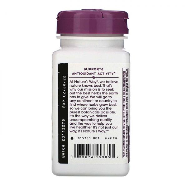 Comprar Nature's Way, Extrato de Romã Padronizado - 60 Cápsulas - Imagem 4