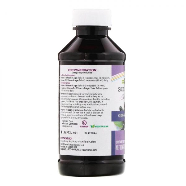 Comprar Nature's Way, Xarope de Sambucus para Crianças - 4 fl oz (120mL) - Imagem 6
