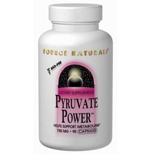 Comprar Source Naturals Piruvato de energia 30 Cápsulas