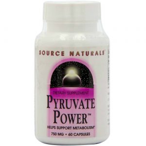 Comprar Source Naturals Pyruvate Energia 60 Cápsulas