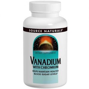 Comprar Source Naturals, Vanádio com Cromo - 90 Tabletes